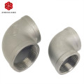 Hot selling 2 male 1 female brass carbon steel sgp elbows en standard equal reducing